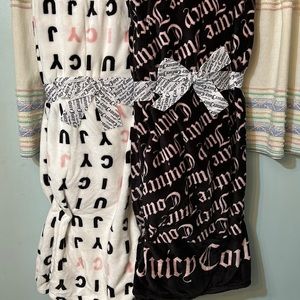 Juicy Couture blanket Lot HTF